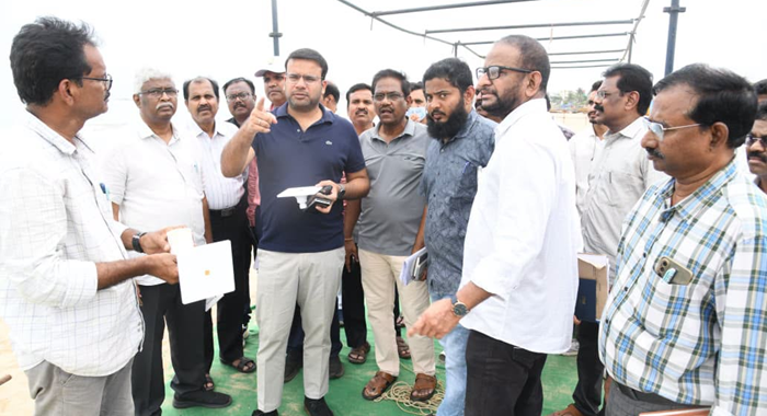 GVMC Commissioner reviews civic arrangements